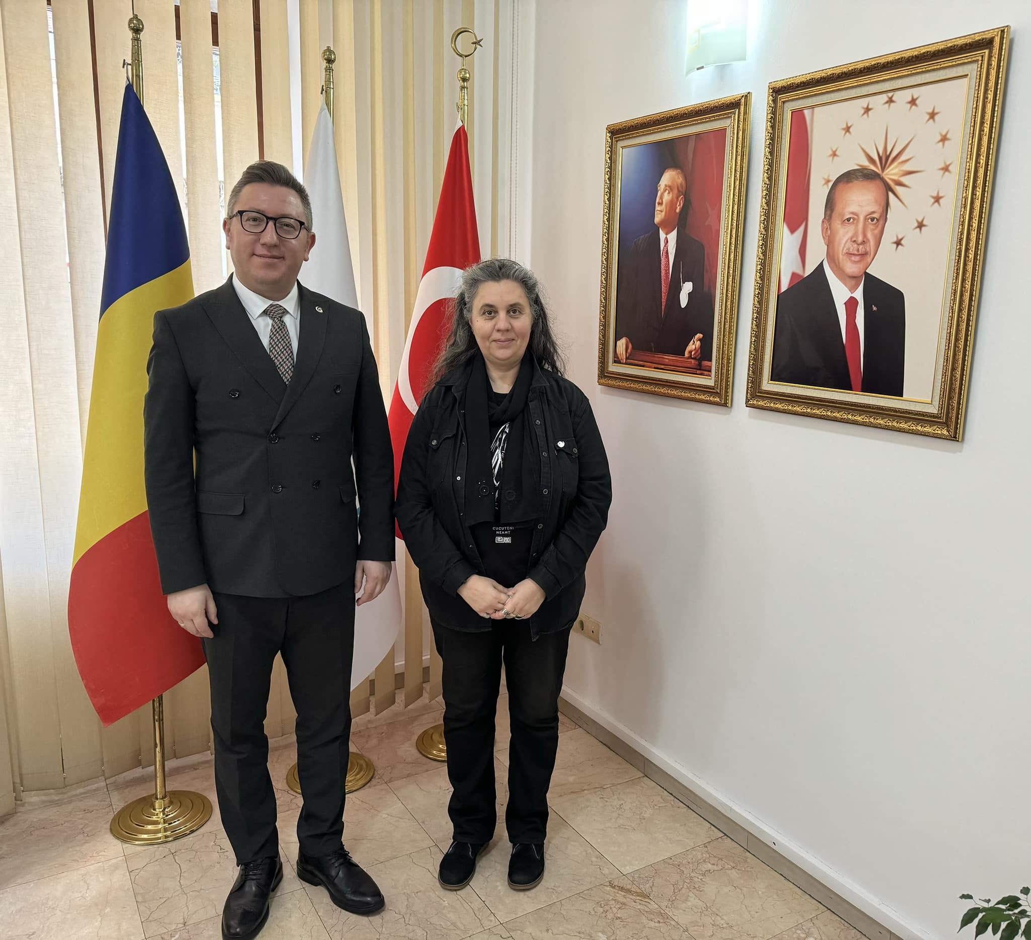 Secretarul general al UZPR <br>și directorul Institutului „Yunus Emre” Bucureşti au abordat posibile viitoare colaborări ale celor două instituții