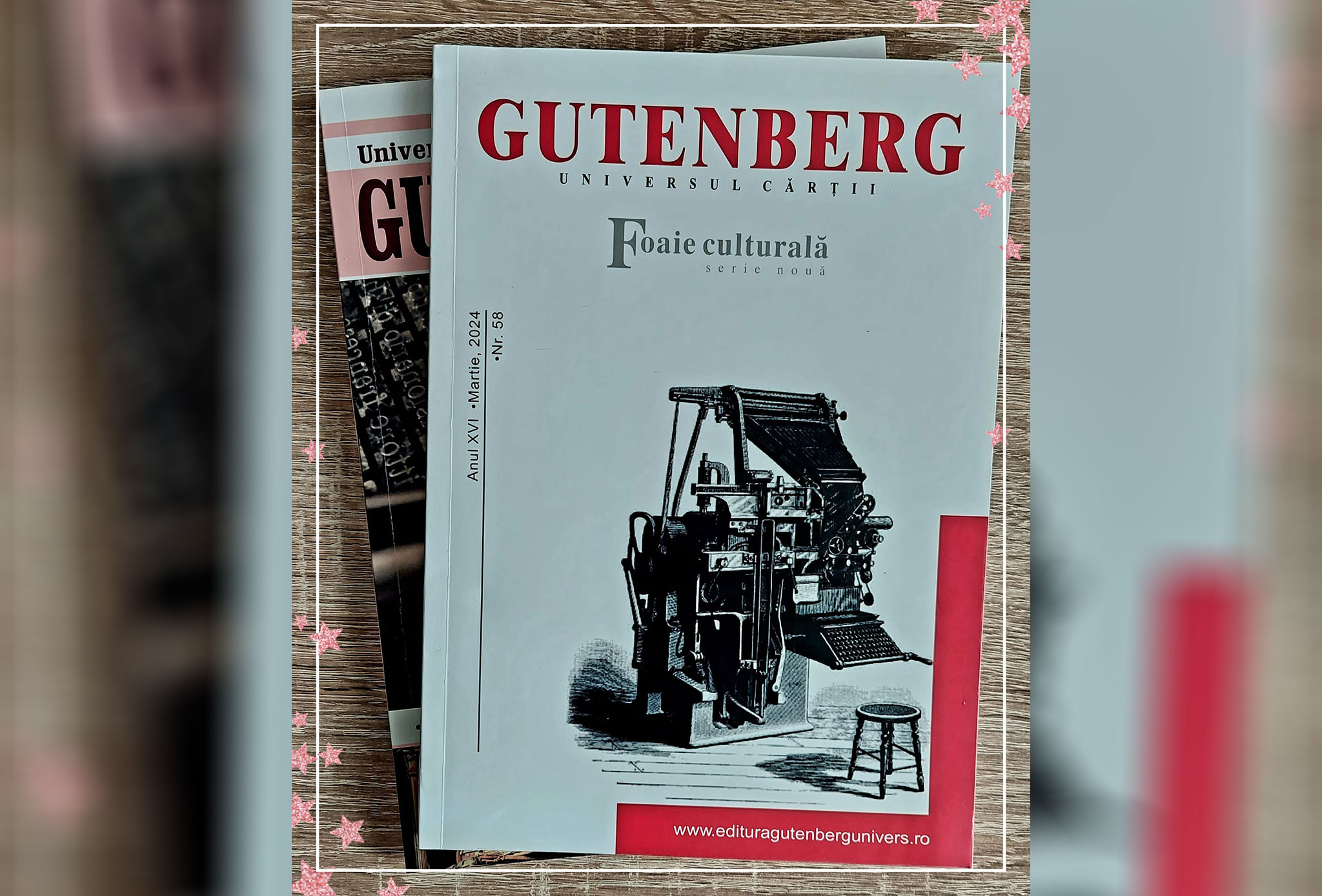 Revista „Gutenberg, Universul cărții”, <br>de la Arad