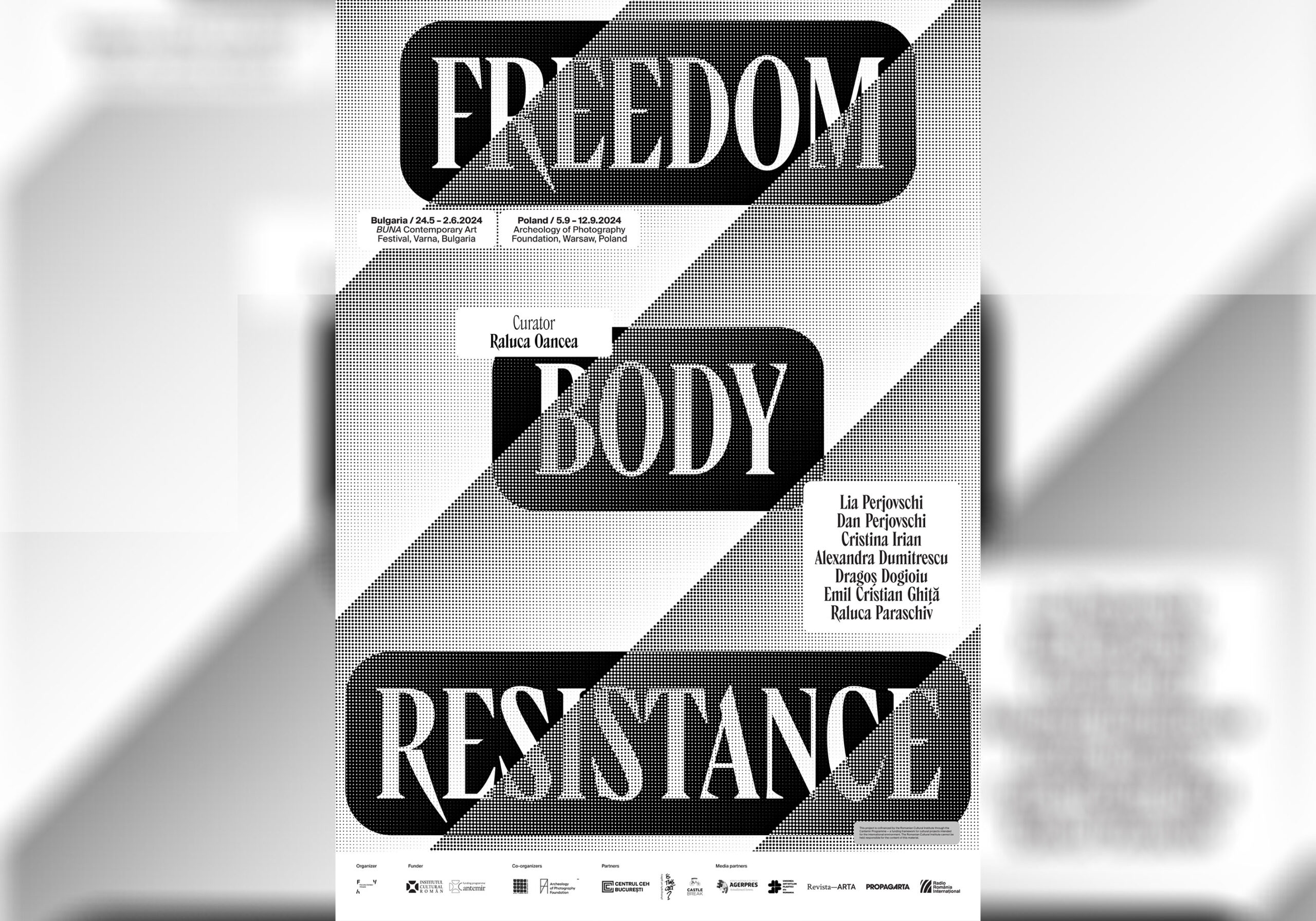 „Libertate. Corp. Rezistență.” – proiect de promoivare a artei contemporane românești