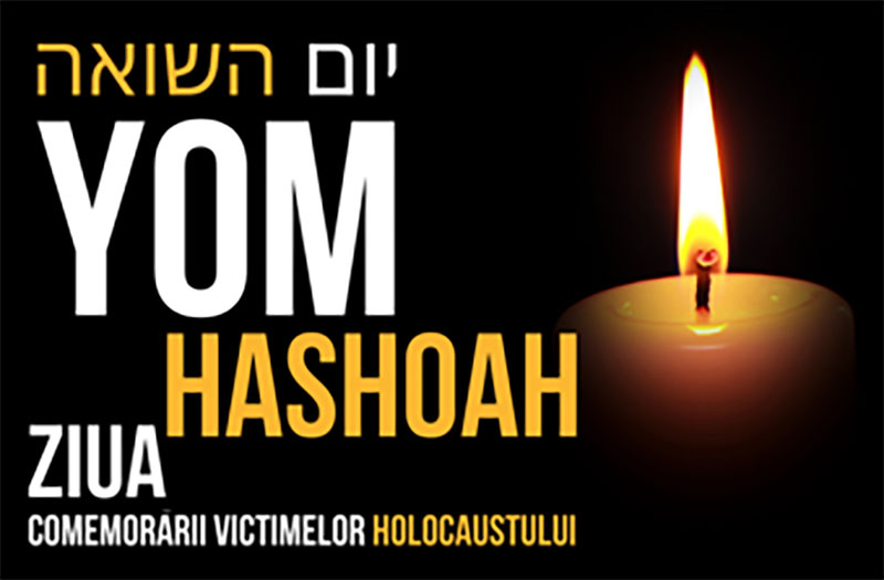 Ceremonia comemorării victimelor Holocaustului (Yom HaShoah)