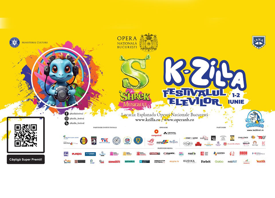 K-Zilla – Festivalul Elevilor, la Opera Naţională Bucureşti